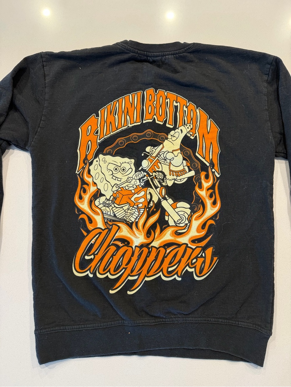 Spongebob Bikini Bottom Choppers Graphic Sweatshirt